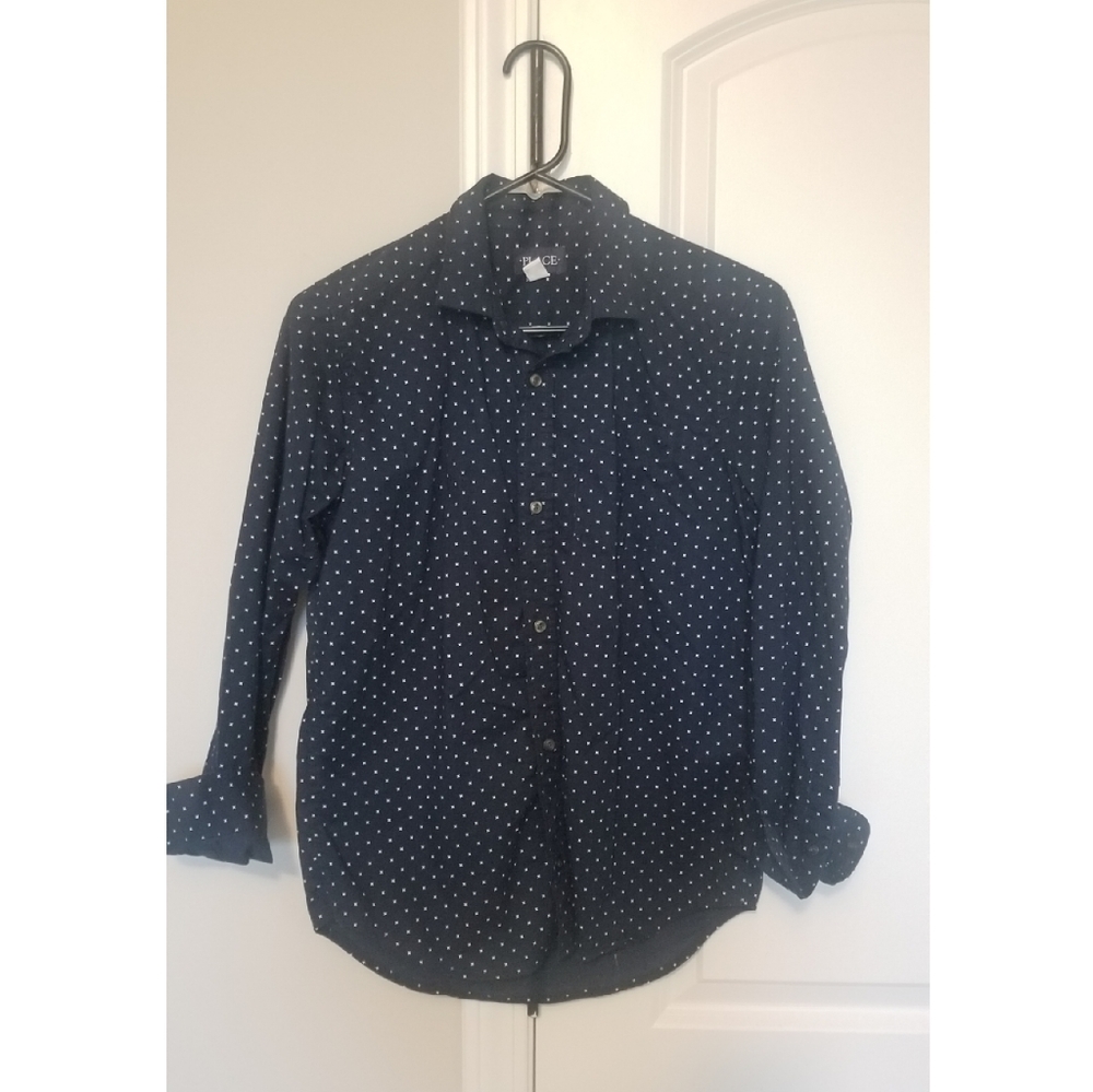 Boy's Long Sleeve Button Up